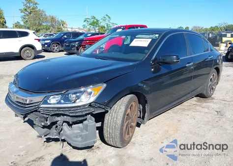 2016 Honda Accord Ex из США, поврежденный, VIN 1HGCR2F70GA009371